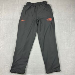 Nike Oregon State Beavers Pants Mens‎ Small Black Sweatpants Gym Ankle Zip